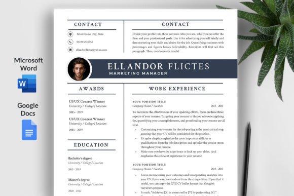 Download Modern Professional Resume/ CV - Premium Resources