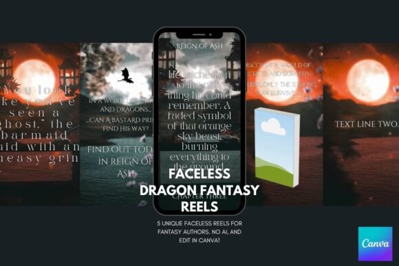 Download Faceless Fantasy Author Reels Canva - Canva Collection