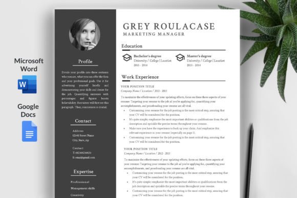 Download Simple Modern Resume Template - Premium Bundle