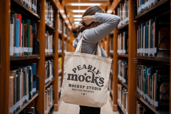 Download Tote Bag Mockup, Canvas Tote Bag Mockup - Canva Collection