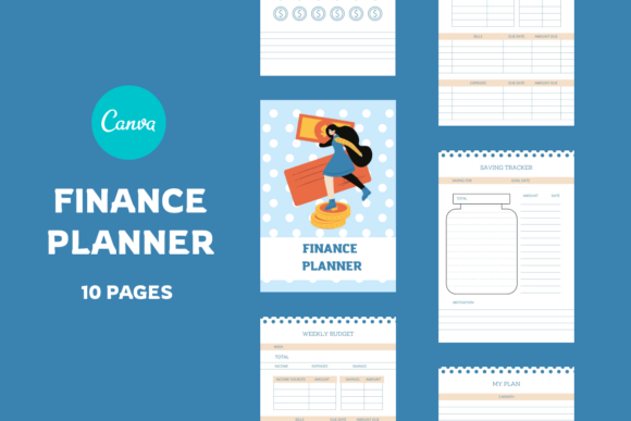 Download Simple Finance Planner | Canva - Canva Collection
