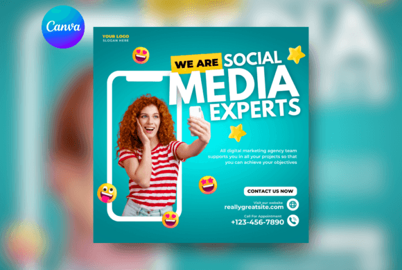Download Business Instagram Post Canva Template - Canva Collection