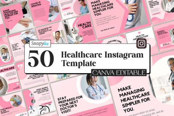 Download Healthcare Instagram Canva Templates - Canva Collection
