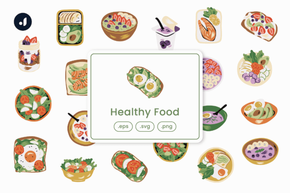 Download Healthy Food Illustration - Premium Resources