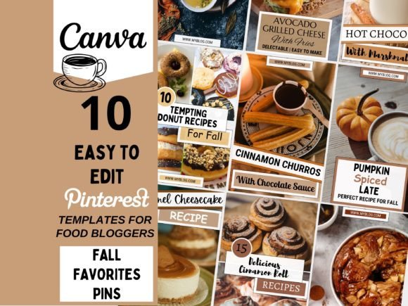 Download Pinterest Templates for Canva Fall - Canva Collection
