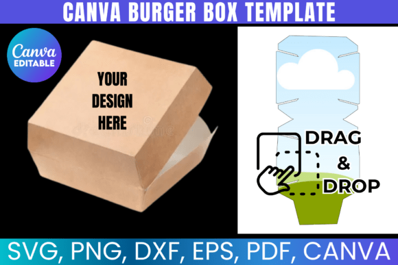 Download Canva Burger Box Template - Canva Collection