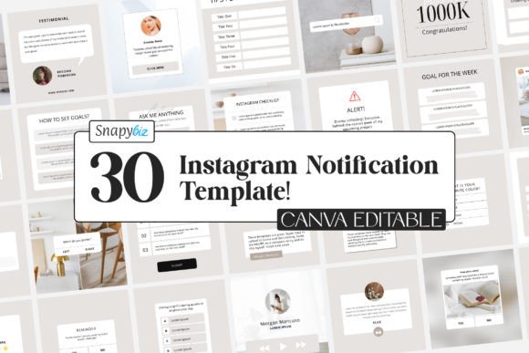 Download Instagram Notification Canva Templates - Canva Collection