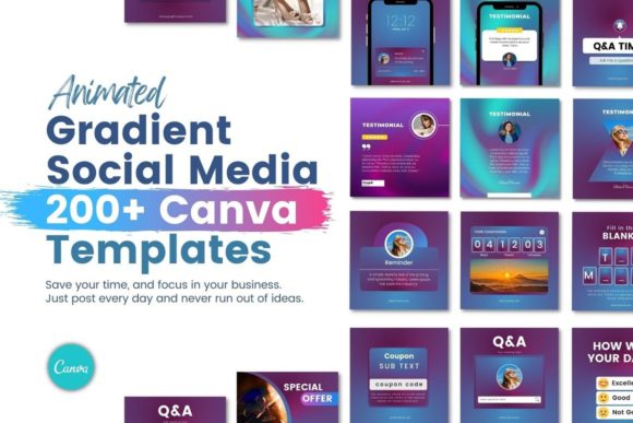 Download Animated Gradient Canva Templates - Canva Collection