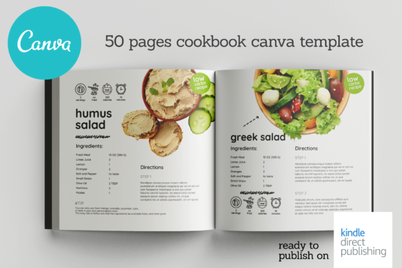 Download Canva Salads Book Template - Canva Collection
