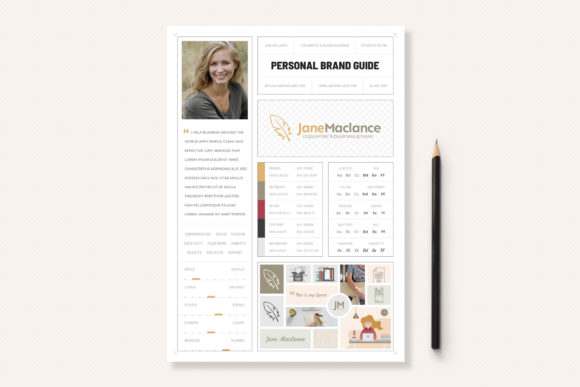 Download One Page Personal Brand Style Guide - Personal Collection