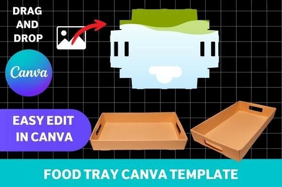Download Food Tray Canva Template - Canva Collection