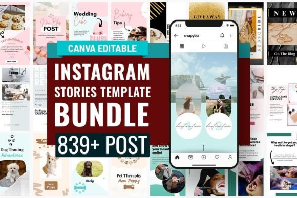 Download Instagram Story Canva Template Bundle - Canva Collection