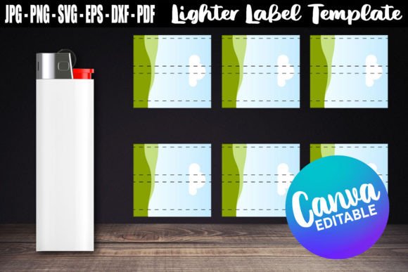 Download Lighter Label Canva Template Editable - Canva Collection