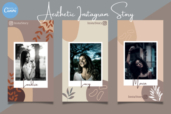 Download Aesthetic Insta Story - Canva Templates - Canva Collection