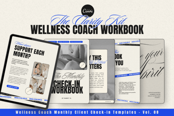 Download Coach Workbook Template in CANVA - Canva Collection