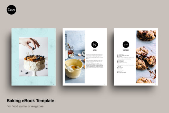 Download Canva Baking Ebook Template - Canva Collection