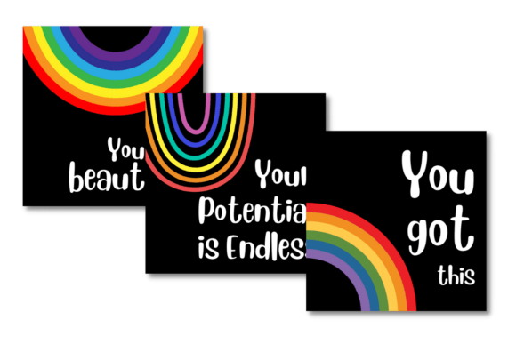 Download Rainbow Instagram Post Template Canva - Canva Collection